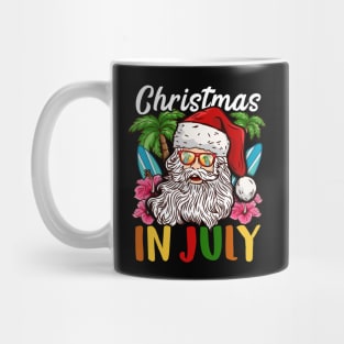 Christmas In July I Put In Bay for a Party Dad design Mug